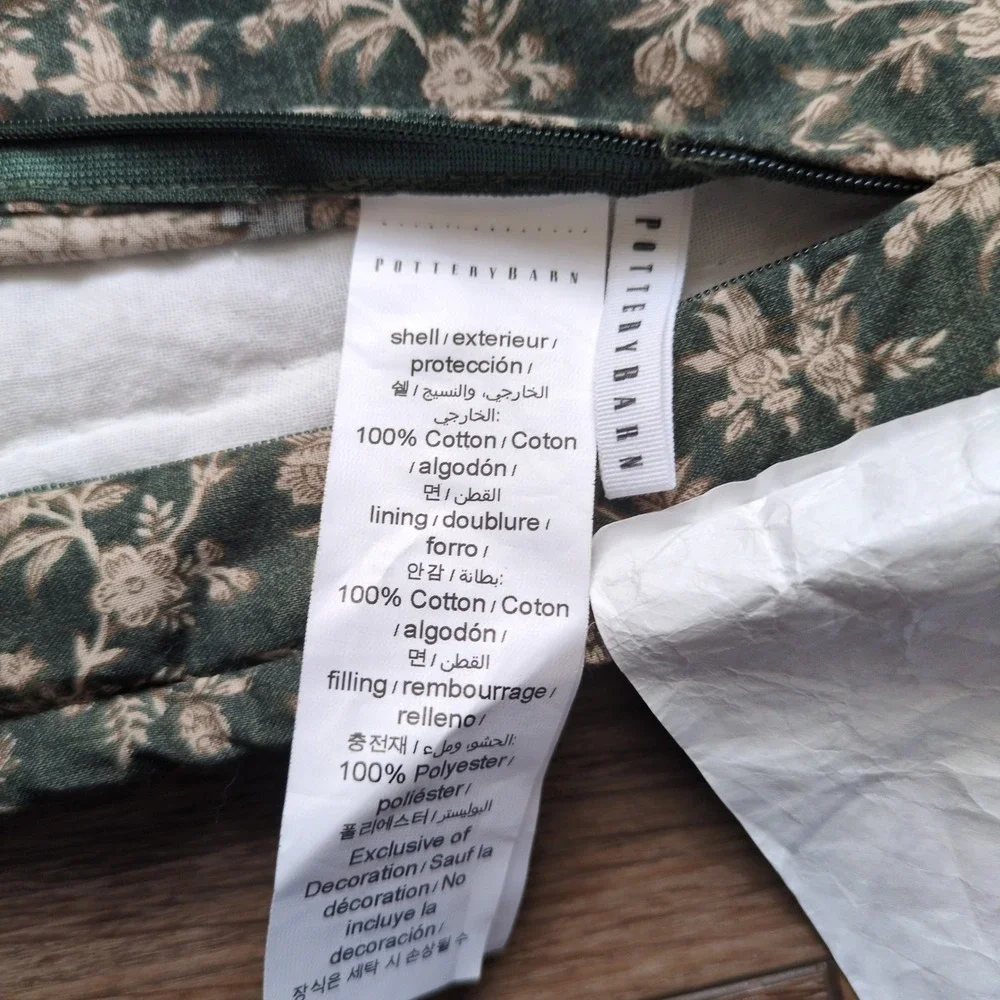 Pottery Barn Winter Dreams Quilted King‎ Pillow Shams Pair Christmas EUC